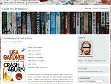 Tablet Screenshot of crimeandpublishing.com